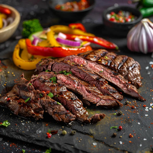 USDA Choice + Skirt Steak Leon River Premium Beef