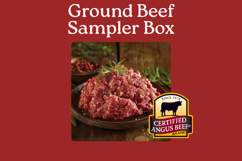 Ground Beef Sampler ( 8 LBs )
