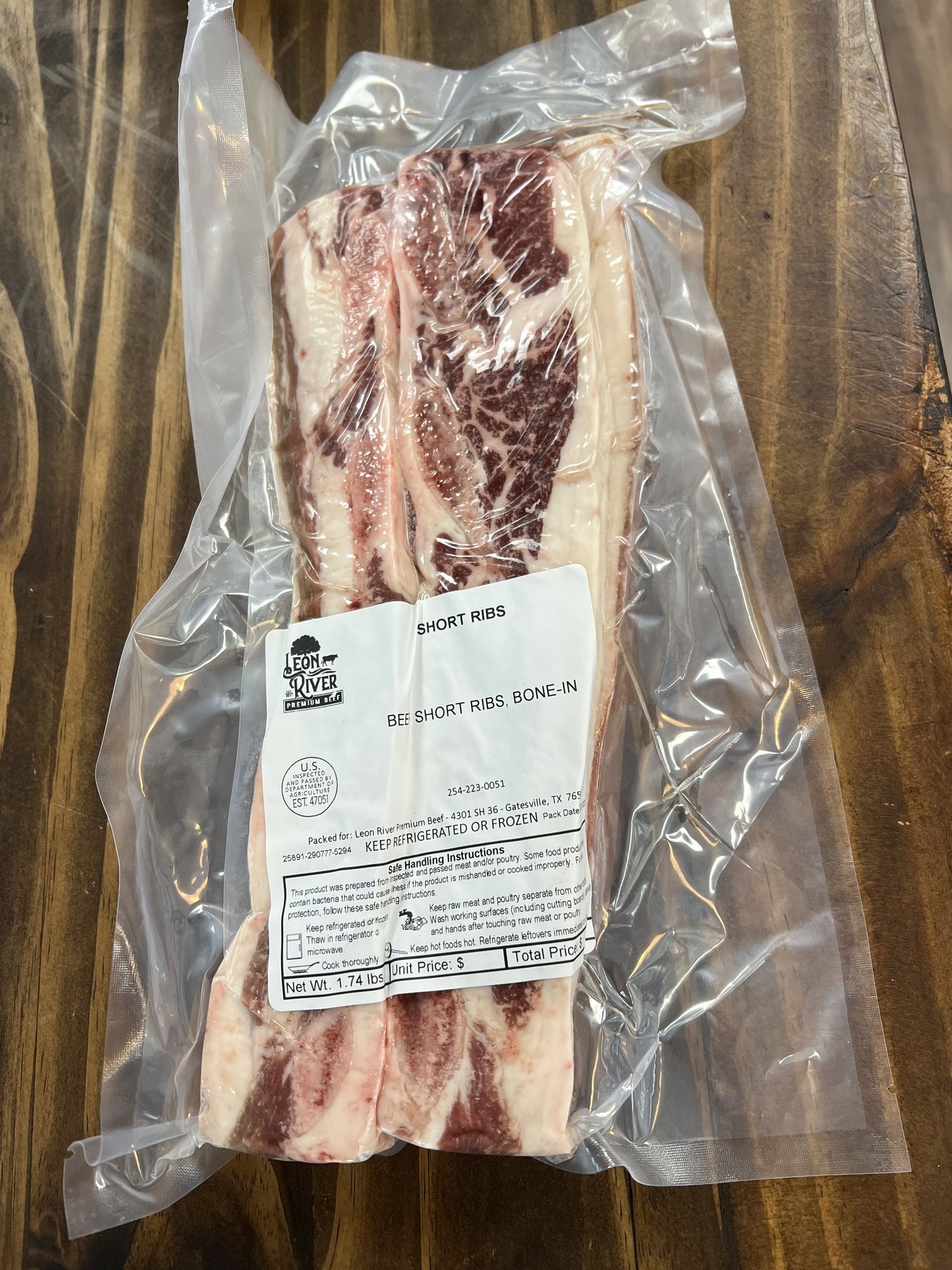 Leon River - All Short Ribs