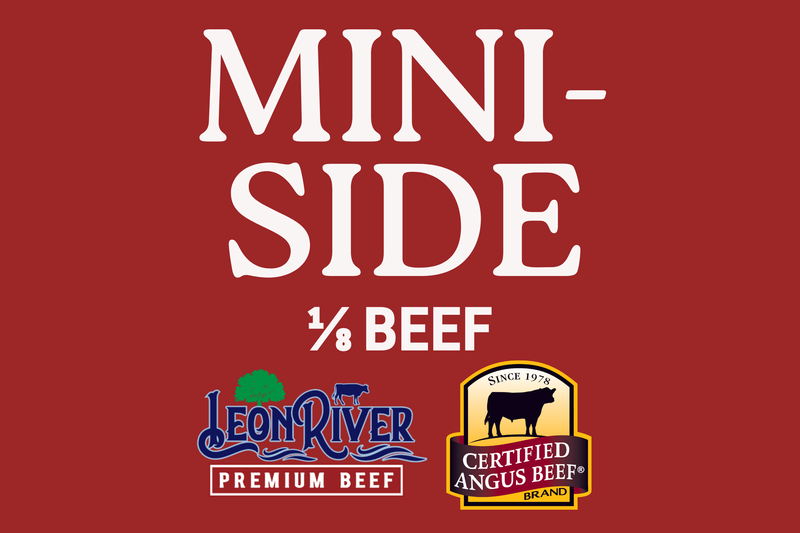 The Mini Side (1/8 Beef)