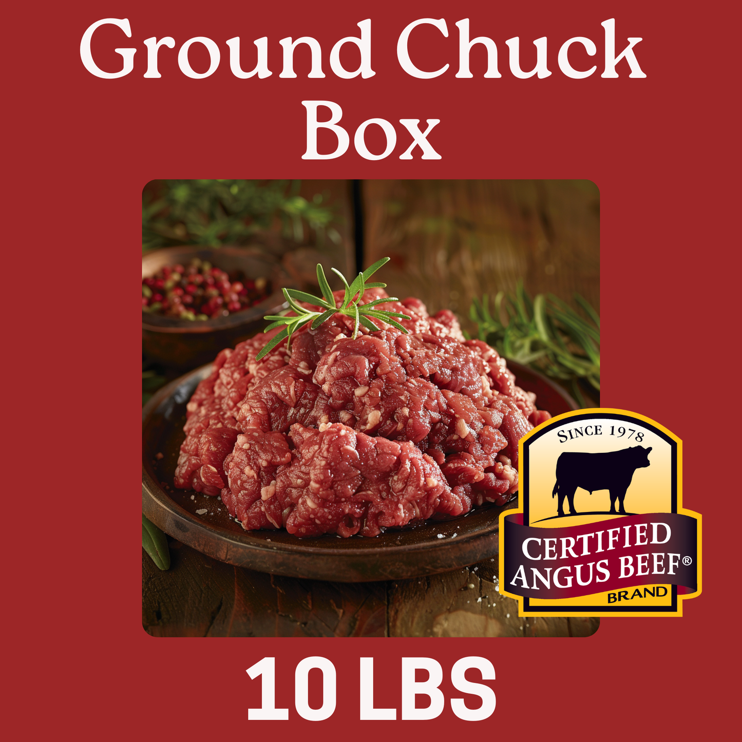 Ground Chuck Box (10 LBs)