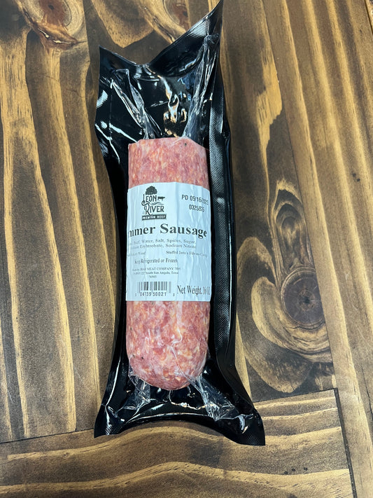 Leon River Beef Summer Sausage