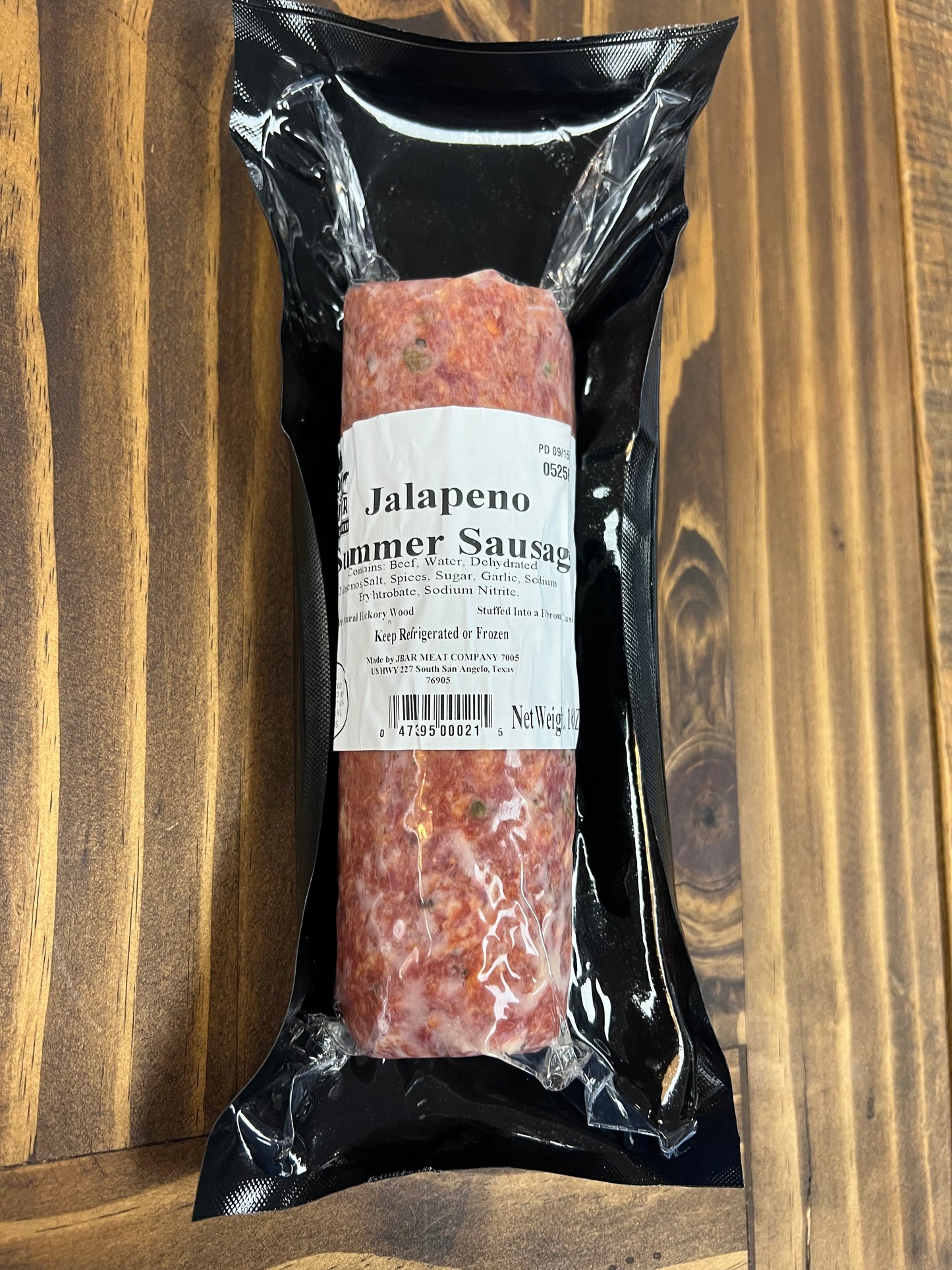 Leon River Beef Summer Sausage